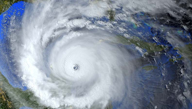 Satellite Image of a Hurricane