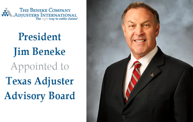 JimBeneke Texas AdjusterAdvisoryBoard